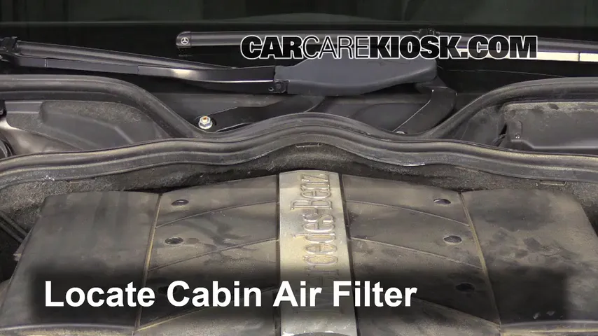 2006 Mercedes-Benz E500 5.0L V8 Air Filter (Cabin)